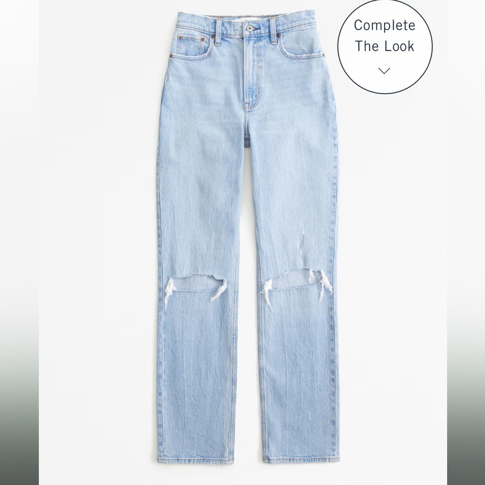 Abercrombie and Fitch 90s Straight Leg Jeans